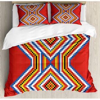 East Urban Home Tribal Duvet Cover Set Wayfair