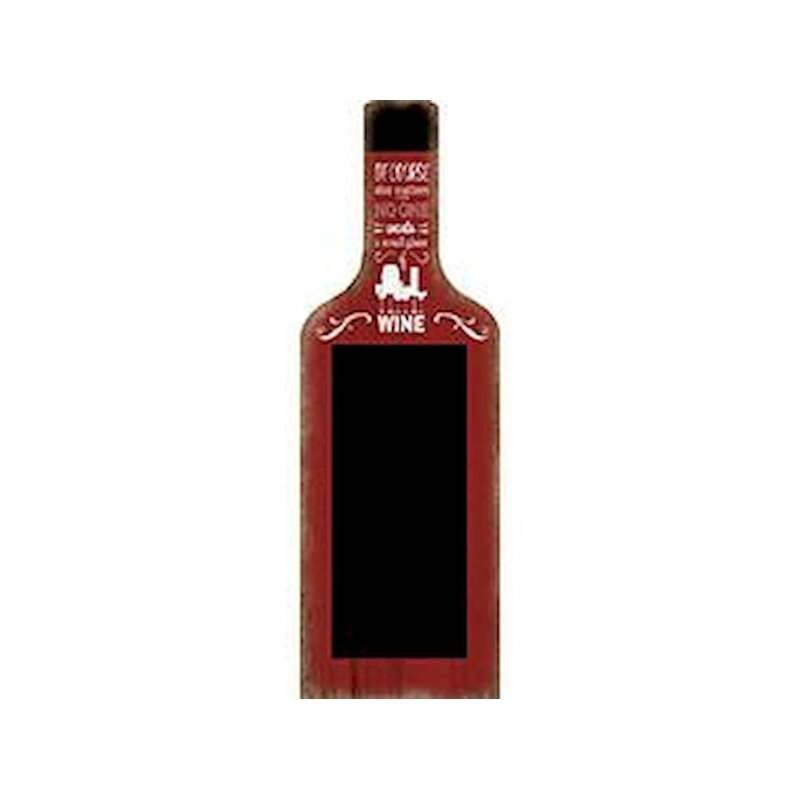 Winston Porter Wine Bottle Shaped Chalkboard Sign Wall Decor Wayfair