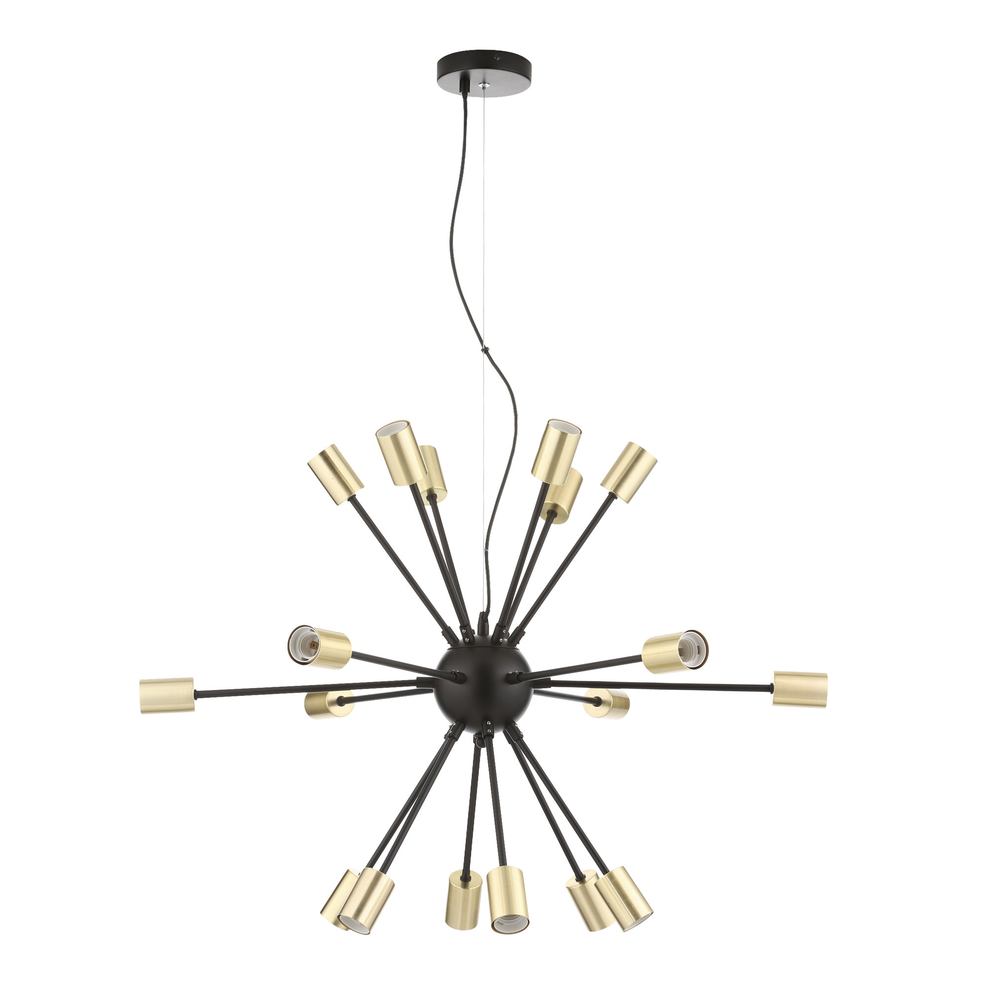 Shop Sputnik Chrome Metal 18 Light Chandelier On Sale Shop Sputnik Chrome Metal 18 Light Chandelier On Sale