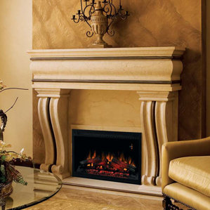 Builder Box Wall Mount Electric Fireplace Insert by Classic Flame