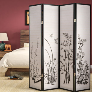 Room Dividers You Ll Love Wayfair Vavra 4 Panel Room Divider
