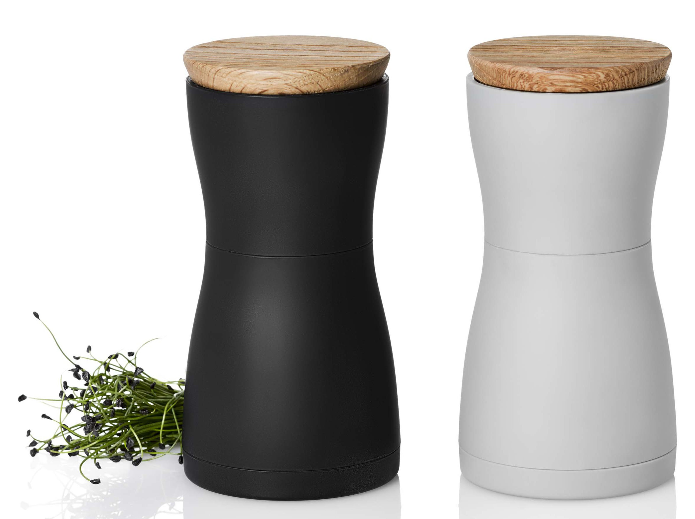 salt mill and pepper grinder set