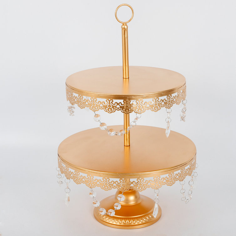 2 tiered plate stand