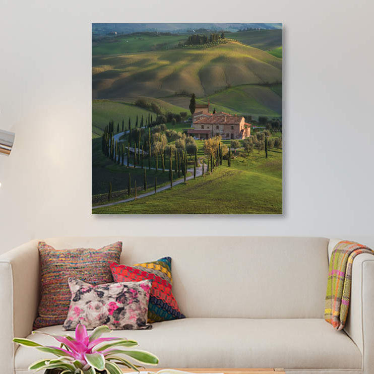 East Urban Home Spring In Tuscany V Photographic Print On Canvas Wayfair