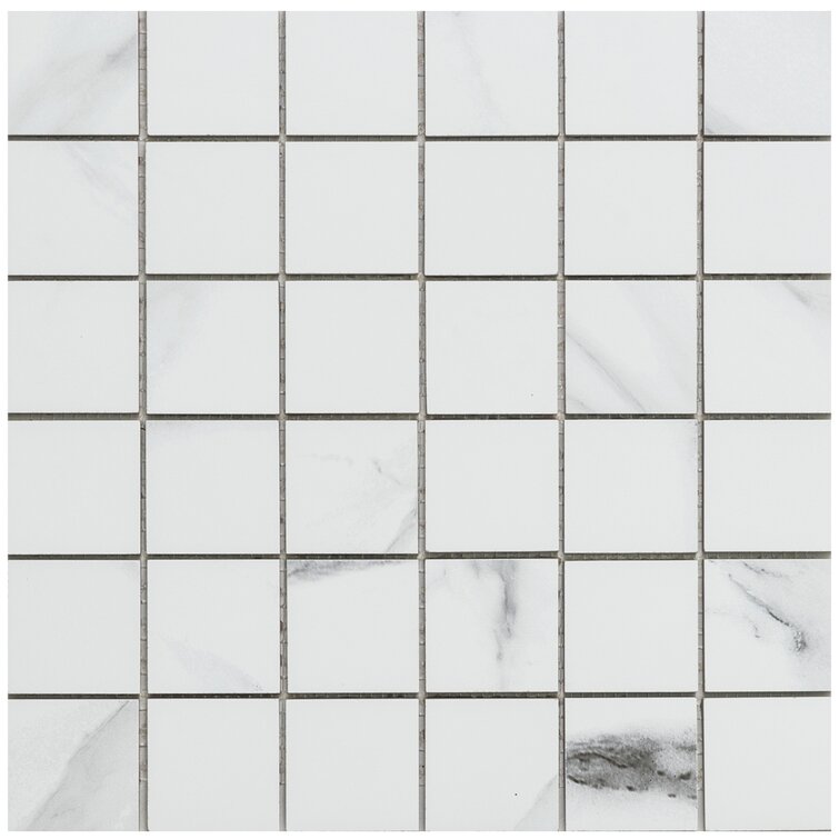 Tmolus 2X2 Porcelain Matte Mosaic Wall & Floor Tile Sheet