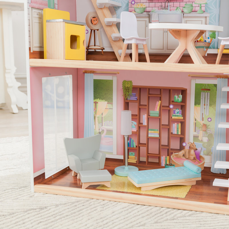 kidkraft dottie dollhouse with lights and sounds
