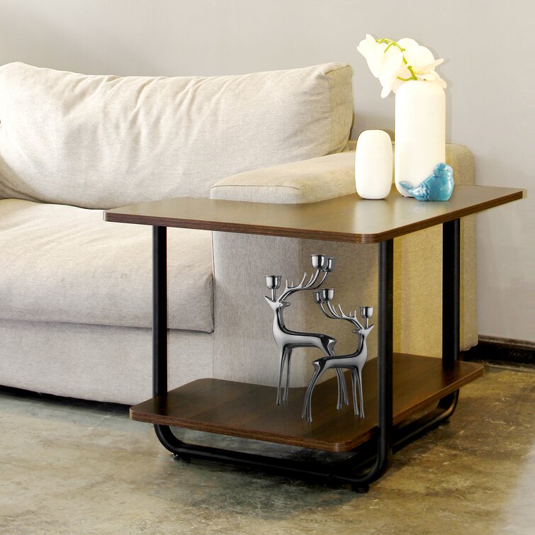 l shaped side table