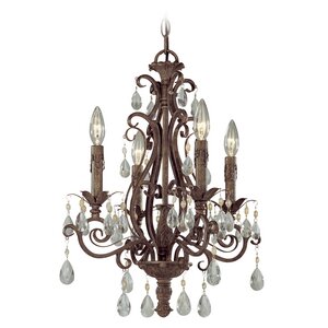 Lilliane 4-Light Crystal Chandelier