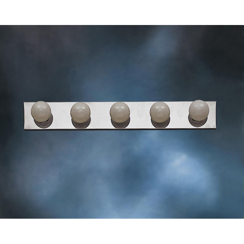 Winston Porter Saxton 5 Light Bath Bar Reviews Wayfair