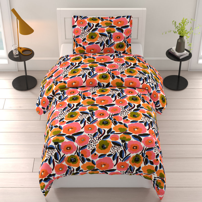 Rosarium Reversible Comforter Set Reviews Allmodern
