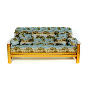 Beach Box Cushion Futon Slipcover by Lifestyle Covers