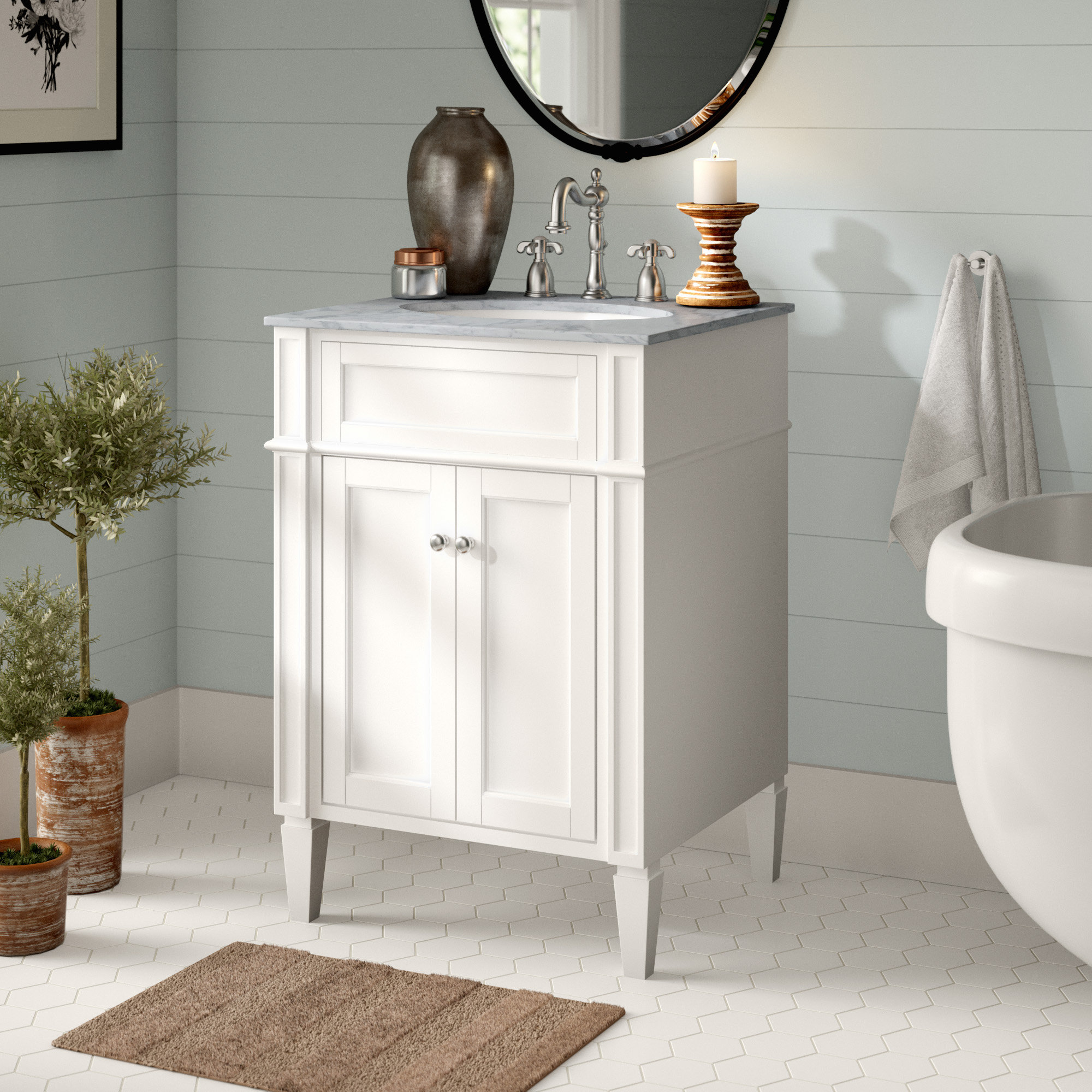 Birch Lane Park Ave 24 Single Bathroom Vanity Set Reviews Wayfairca