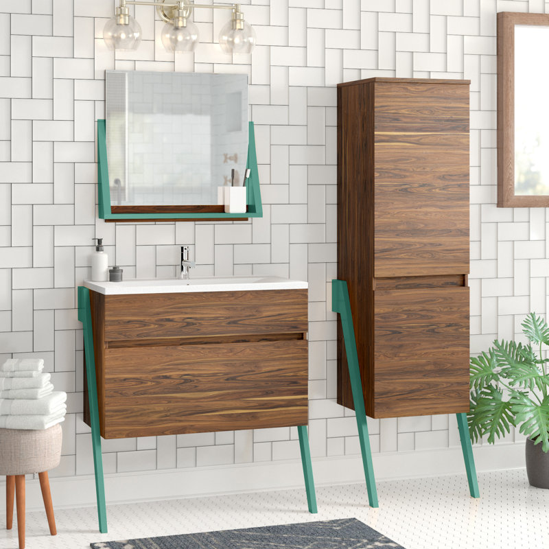 Foundstone Pacer 50 Single Bathroom Vanity Set With Mirror Wayfair
