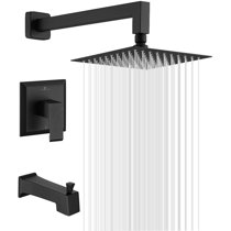 Black Shower Faucets Systems You Ll Love In 2021 Wayfair