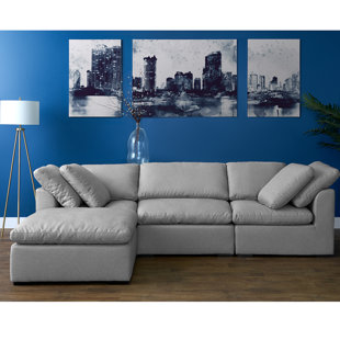 Lautrec Modular Sectional With Ottoman by Brayden Studio Great price