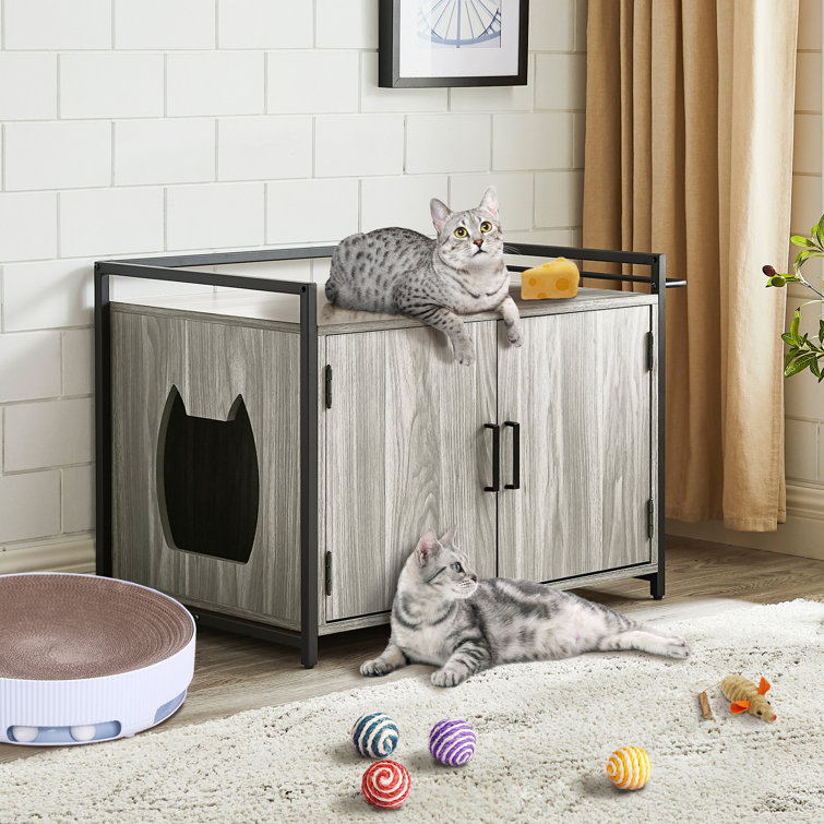 crate litter box