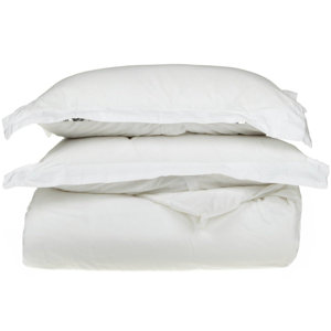 Amherst 100% Egyptian-Quality Cotton 3 Piece Duvet Set