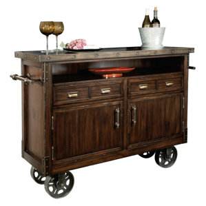 Barrow Wine/Bar Cart by Howard Miller?