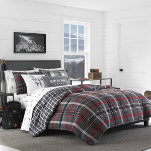 Willow Plaid Comforter Set