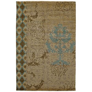 Rubio Green Area Rug