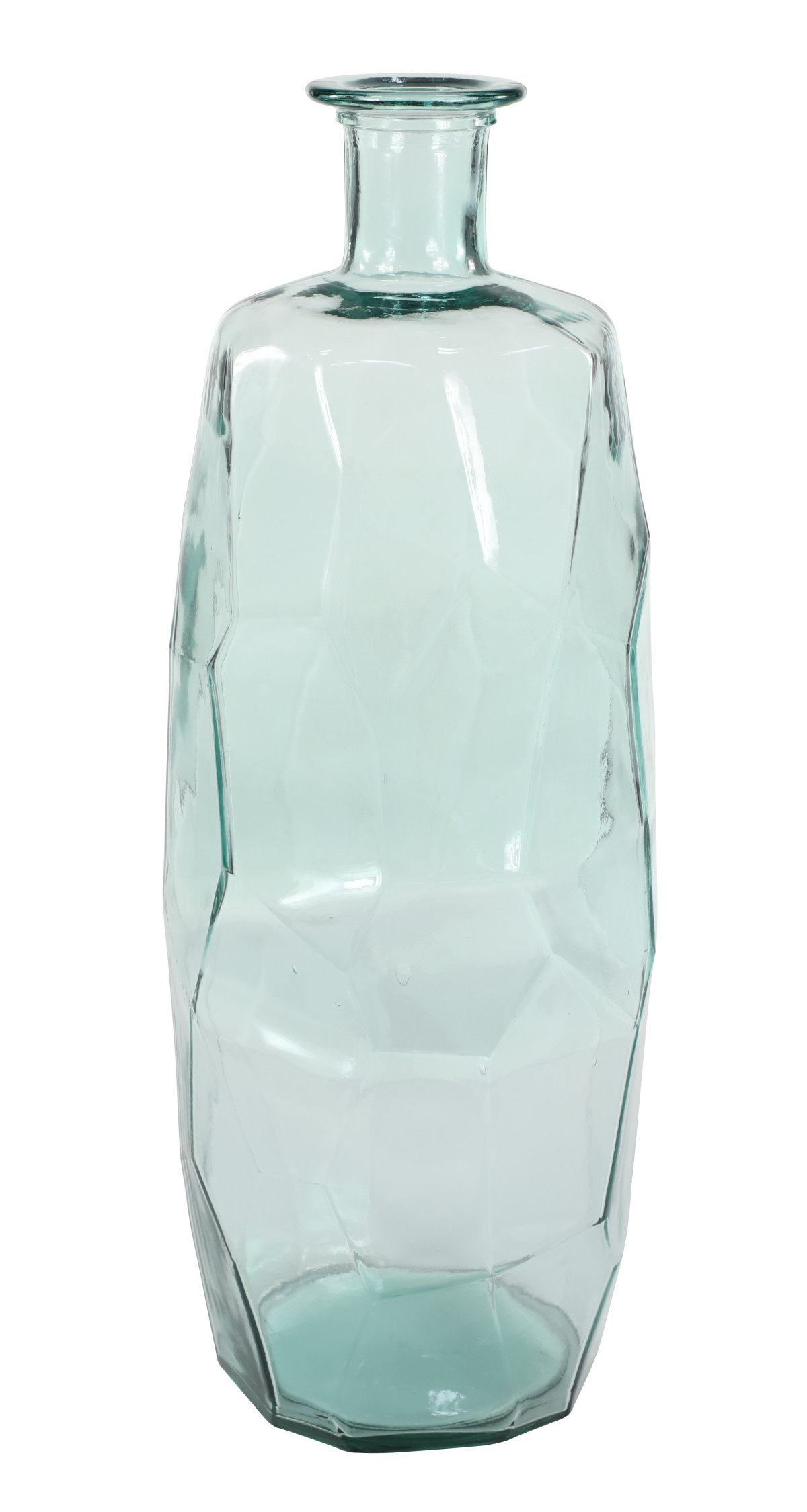 Glass Floor Vase 