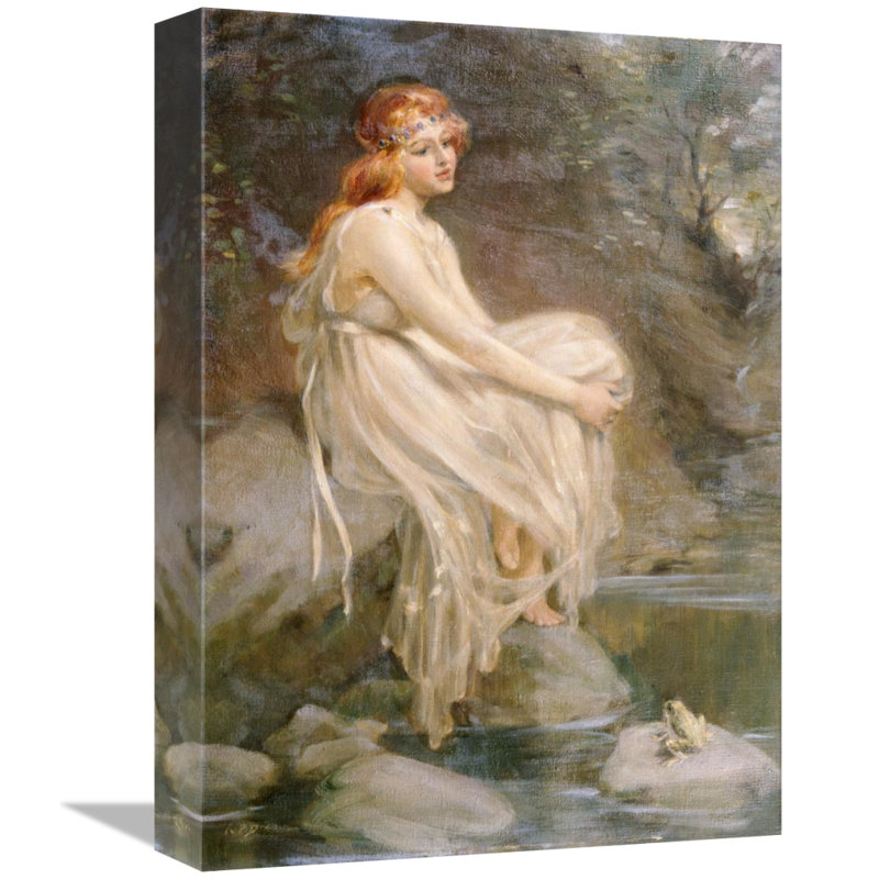 East Urban Home The Princess And The Frog Print On Canvas Wayfair