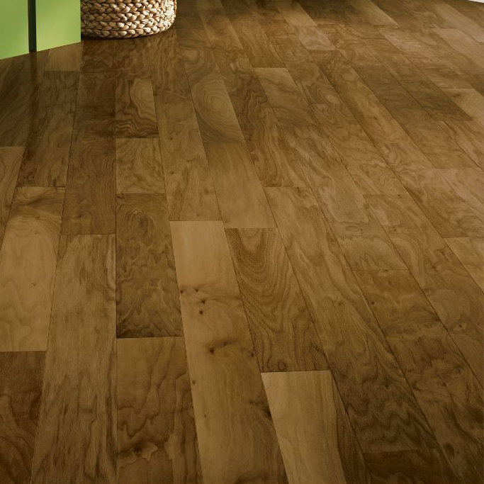 Ahf Products Walnut 3 8 Thick X Varying Length Engineered Hardwood Flooring Wayfair