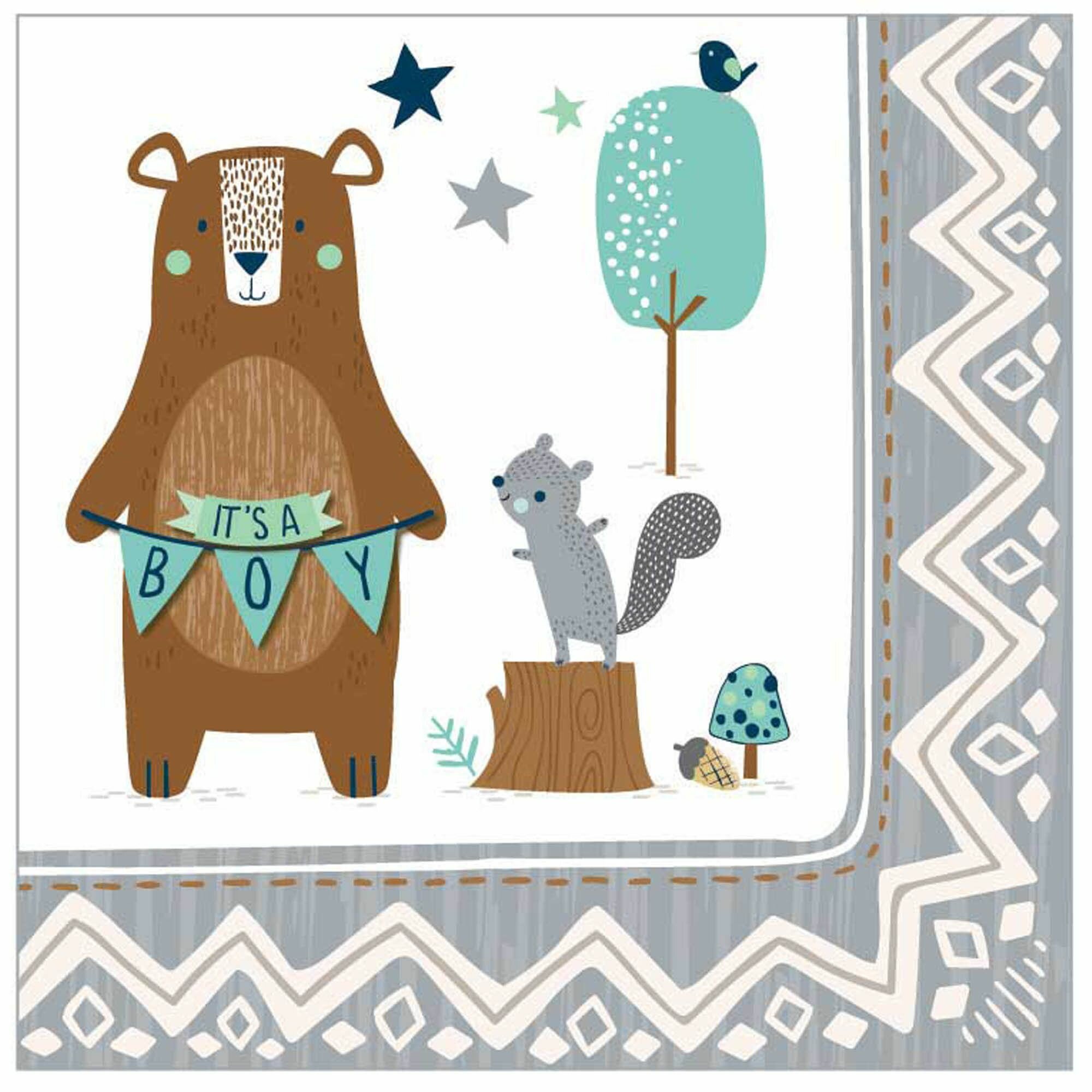 we can bearly wait baby shower