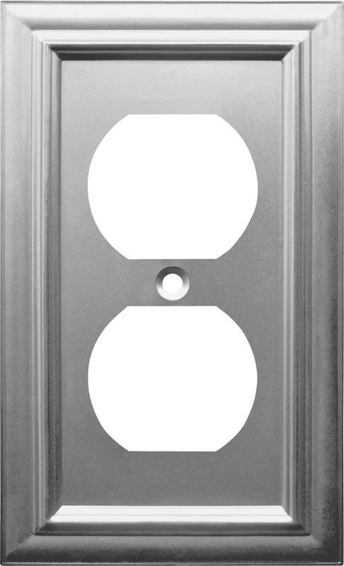 1-Gang Duplex Outlet Wall Plate