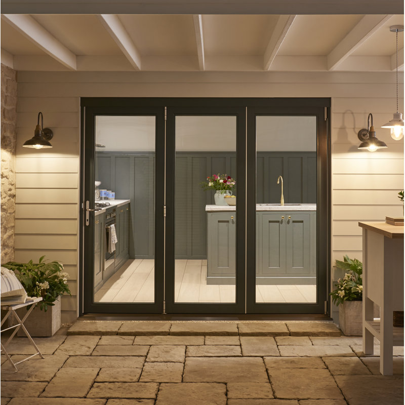 Jeld Wen Bedgebury Folding Wood 3 Panel Ready To Install Glazed