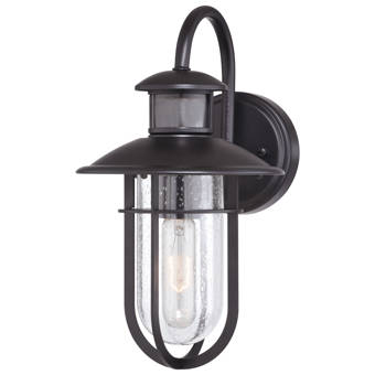 Breakwater Bay Janson Noble Bronze 1 Bulb Outdoor Wall Lantern Wayfair