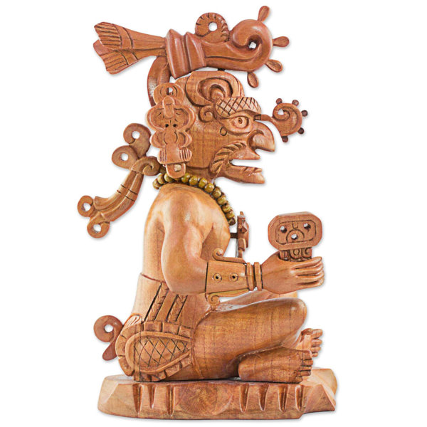 Bloomsbury Market Mtamore Maya Sun God Ah Kin Cedar Sculpture Wayfair Huge collection, amazing choice, 100+ million high quality, affordable rf and rm images. mtamore maya sun god ah kin cedar sculpture