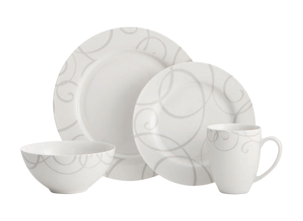 Oneida Symphony 16 Piece Dinnerware Set, Service for 4 & Reviews ... Oneida Symphony 16 Piece Dinnerware Set, Service for 4 & Reviews ...