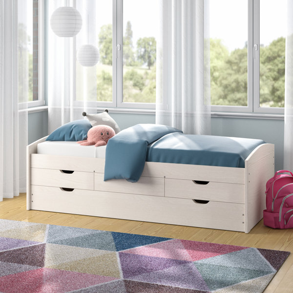 Mack + Milo Bett Arda mit Schubladen, 90 x 200 cm ...