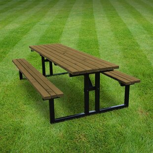 Reva Steel Picnic Benches By Sol 72 Outdoor