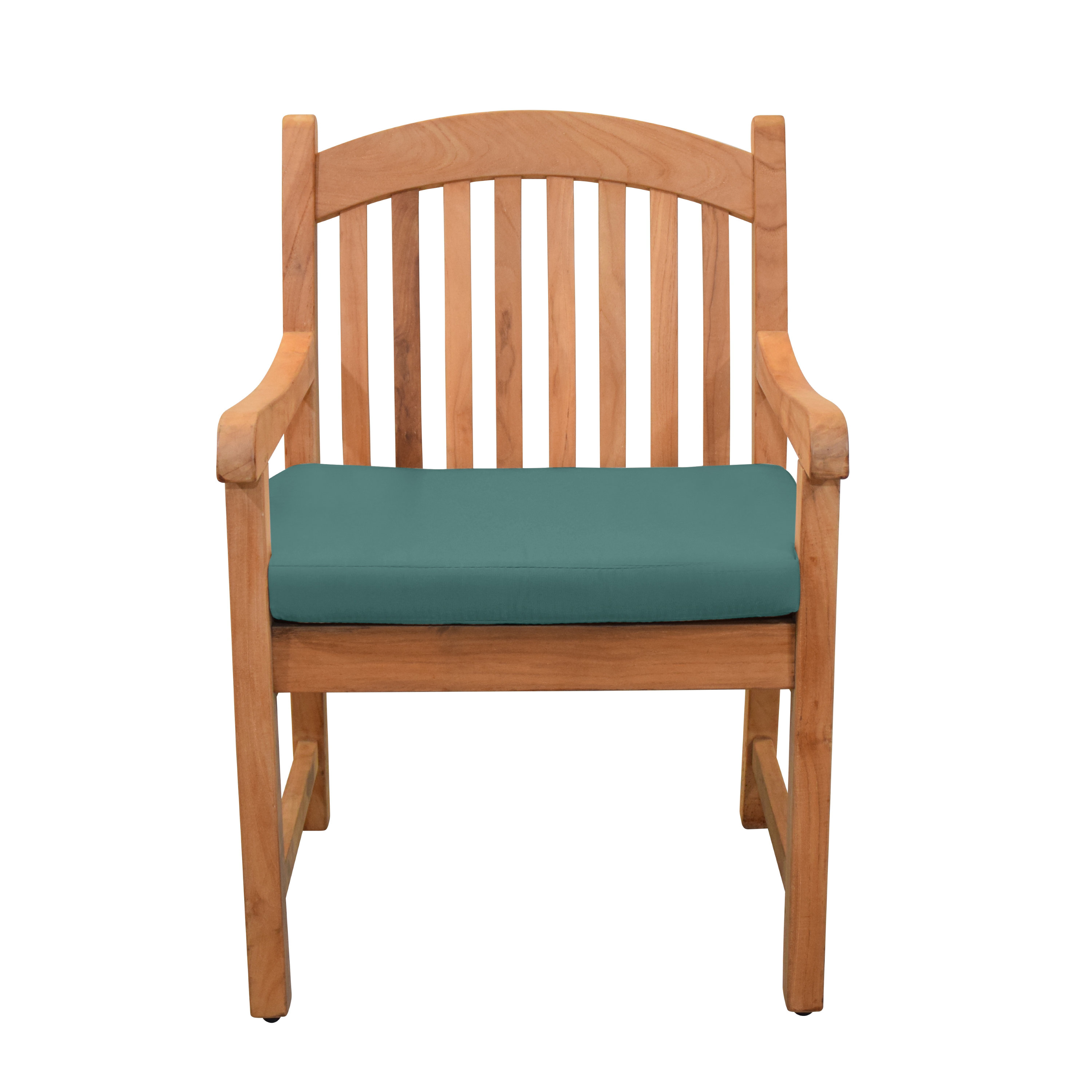 Birch Lane™ Tula Teak Patio Dining Chair with Cushion Wayfair