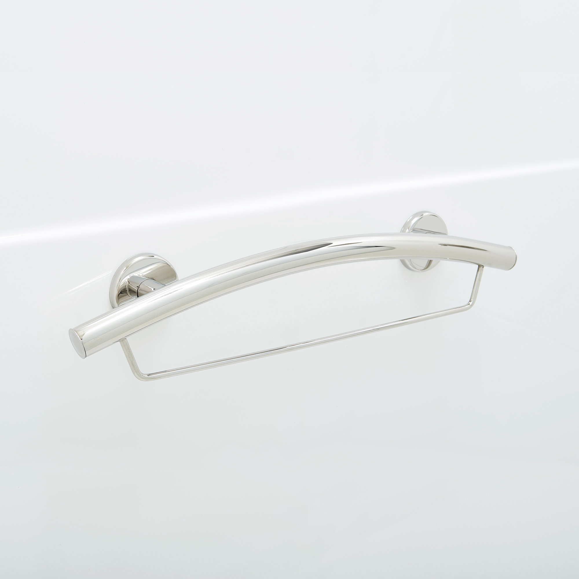 Life Line Curved Towel Rack Grab Bar / Size 24" W & Reviews Wayfair