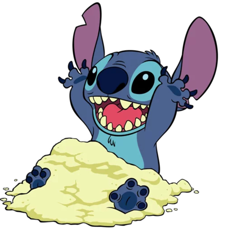 Design With Vinyl Lilo And Stitch Beach Sand Cute Cartoon Wall Decal Wayfair Lilo and stitch © by chris sanders, disney. lilo and stitch beach sand cute cartoon wall decal