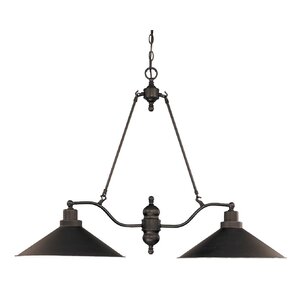 Schaff 2-Light Kitchen Island Pendant