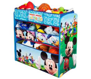 Disney Mickey Mouse Toy Box Spielzeugkiste Holz Truhe Spielzeug Spielzeugbox NEU 