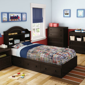 Savannah Twin Mate's & Captain's Bed with 3 Drawers