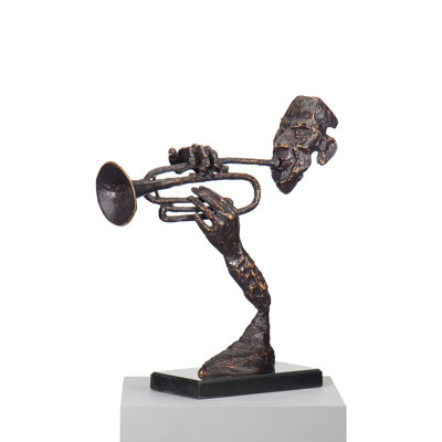 Trumpeter Sculpture