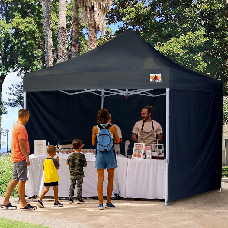 10'x10' EZ Pop Up Canopy Party Tent Outdoor Patio Gazebo Event Shade Heavy Duty 