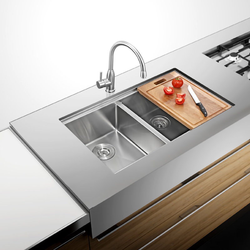 Jade Bath Esme 33 L X 19 W Double Basin Undermount Kitchen Sink Wayfair
