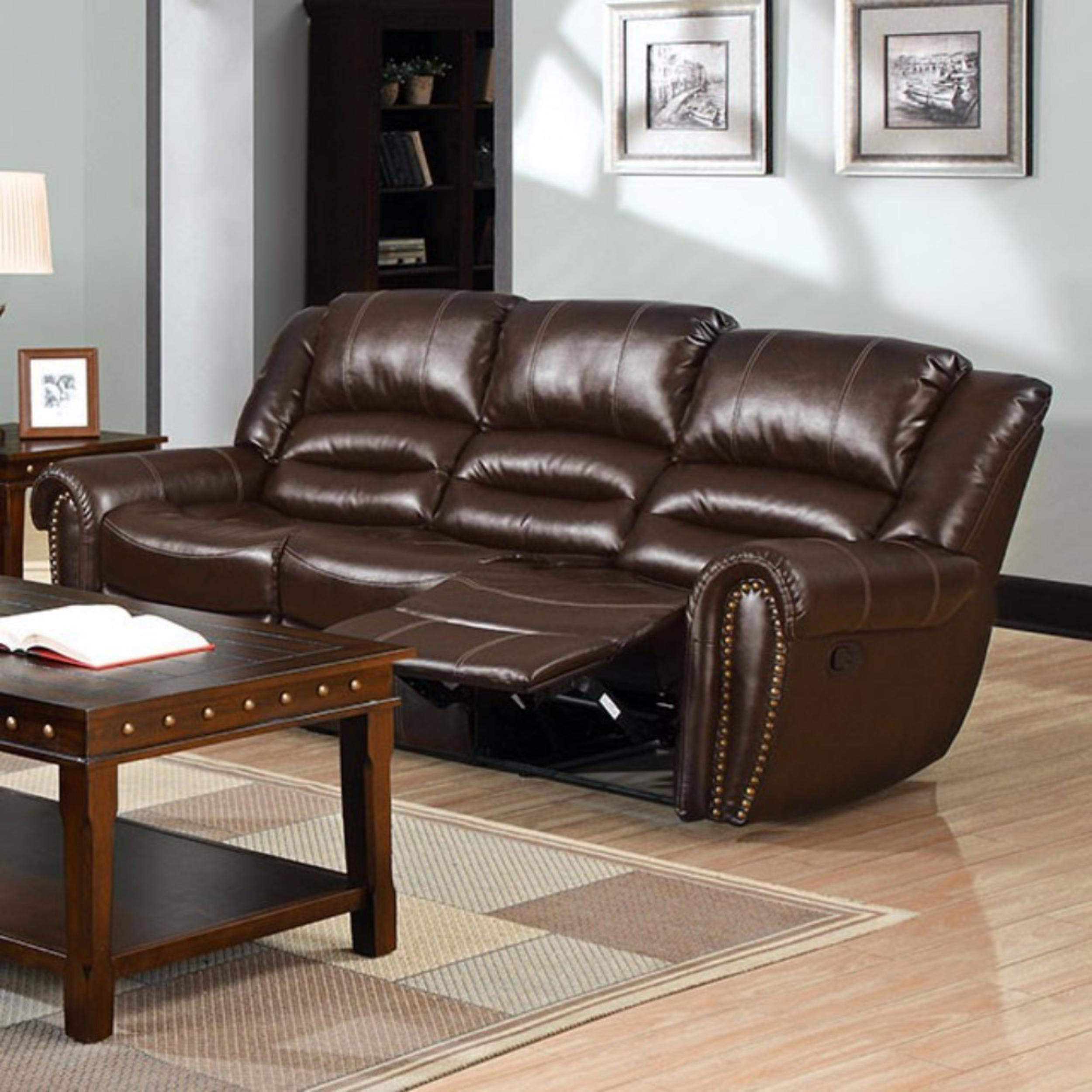 Red Barrel Studio Gangemi Bonded Leather Recliner Sofa Wayfair Gangemi Bonded Leather Recliner Sofa