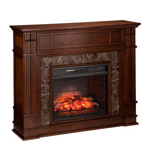 Go to store & view more images Alcott Hill Contreras Infrared Media Electric Fireplace