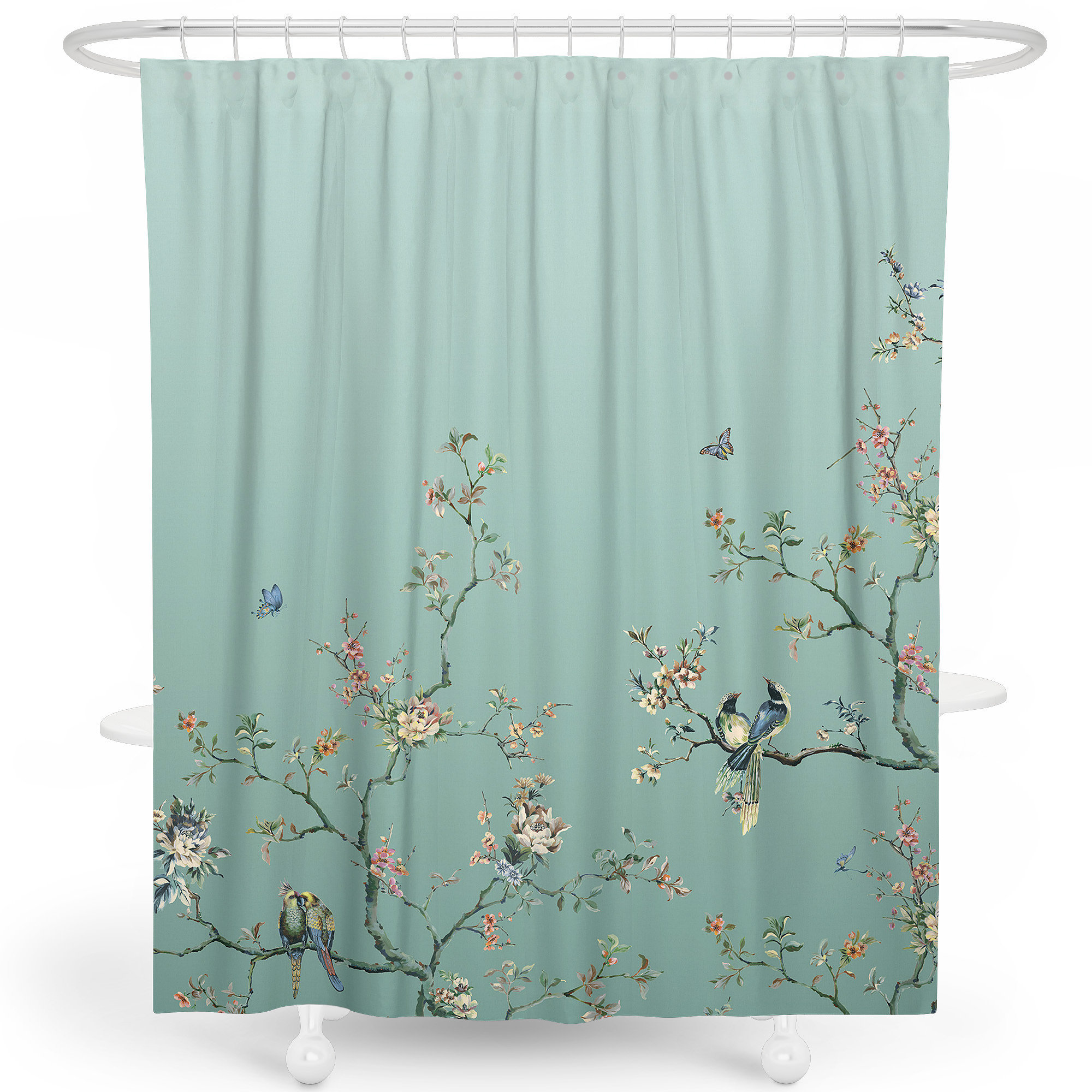 bird shower curtain sets