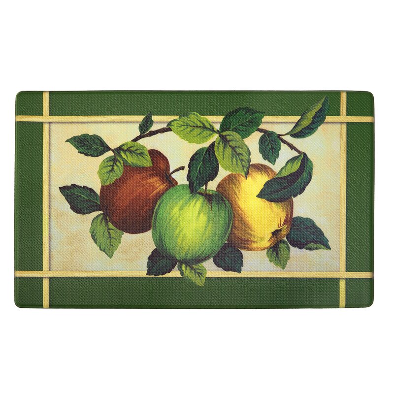 Deracy Apple Orchard Kitchen Mat