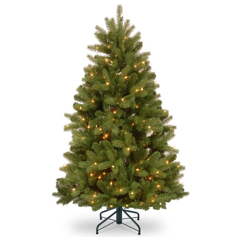 Red Barrel Studio® Newberry Spruce 4.5' Green Artificial Christmas Tree ...