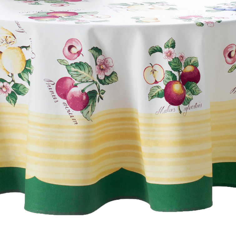 Villeroy & Boch French Garden 100% Cotton Round Tablecloth & Reviews ...
